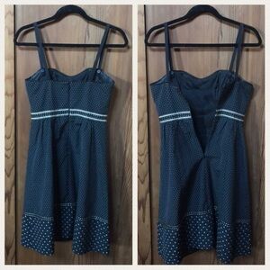 Nanette Lepore Black and White Polka Dot Dress